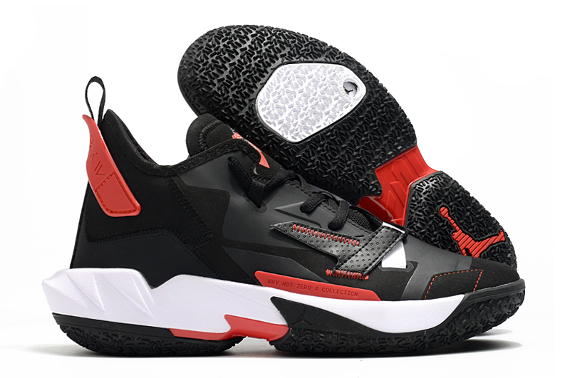 2020 Air Jordan Why Not Zer0.4 Black Red White